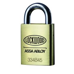 Lockwood High Security 334 Series Brass Case Padlock